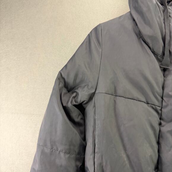 Gap Women’s Black Quilted Puffer Coat Jacket Size S Winter Outerwear - Picture 6 of 12